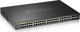 ZyXEL GS2220-50HP L2 Managed Switch, 48-Port PoE+, Gigabit, Nebula Cloud & SNMP Support