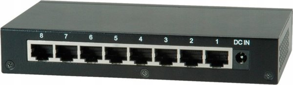 Διακόπτης Roline ROLINE Gigabit Ethernet Switch, 8 θύρες