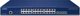 Planet Layer 3 Managed Switch 24-Port 10/100/1000T Gigabit Ethernet 1U, Μπλε