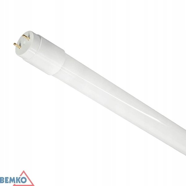 Svetlowka LED G13 T8 600mm 10 HIGH LUMEN 4000K 1200lm zasilanie jednostronne klosz mleczny D89-HL-T8-LED060-ZJM-4K