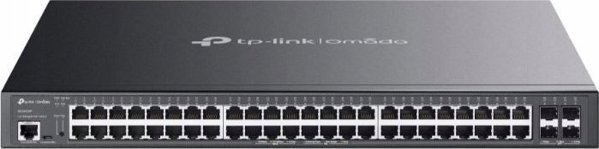 TP-Link SG3452XMPP Managed Switch 48-Port Gigabit, 4x 10G SFP+, 8x PoE++ (750W), L2+, Rackmount