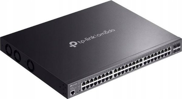TP-Link SG3452XMPP Managed Switch 48-Port Gigabit, 4x 10G SFP+, 8x PoE++ (750W), L2+, Rackmount