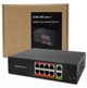 Αδιαχείριστος Διακόπτης Qoltec Fast Ethernet PoE