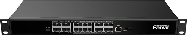 Switch Fanvil PN24, Μη Διαχειριζόμενο Fast Ethernet (10/100), Μαύρο