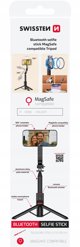 Swissten Bluetooth Selfie Stick Tripod (compatible with MagSafe)
