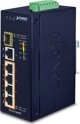 Planet IGS-614HPT Βιομηχανικός Switch 5 Θυρών Gigabit Ethernet με PoE, 12 Gb/s