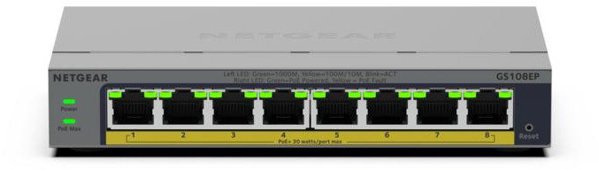 Switch NETGEAR GS108EP-100EUS