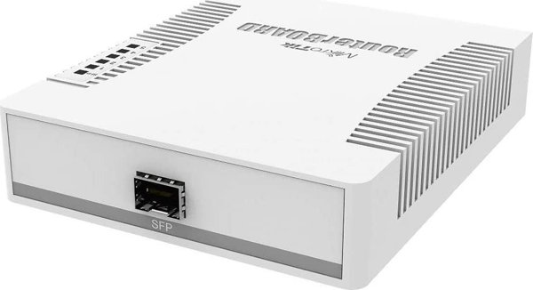 MikroTik RB260GS Gigabit Smart Switch, 5 Θύρες Ethernet, Υποστήριξη PoE, Λευκό