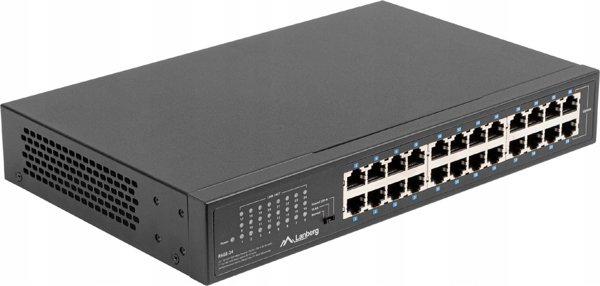Lanberg RSGE-24 Gigabit Ethernet Switch 24-Port Unmanaged Rackmount