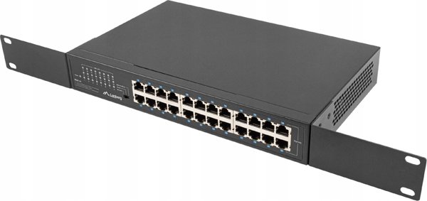 Lanberg RSGE-24 Gigabit Ethernet Switch 24-Port Unmanaged Rackmount