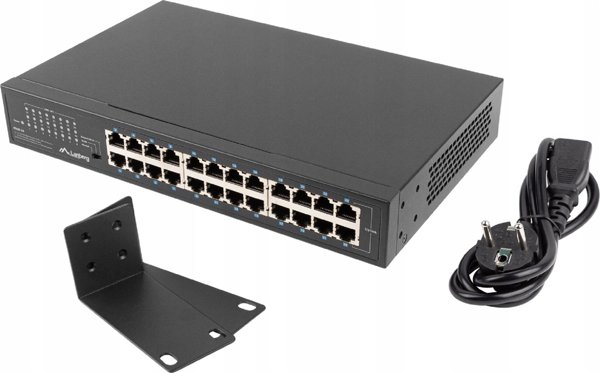 Lanberg RSGE-24 Gigabit Ethernet Switch 24-Port Unmanaged Rackmount