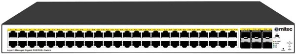 Ernitec Switch Managed L3, 48 x Gigabit, Layer 3 Network Switch, 5715328213227