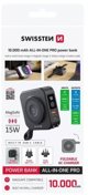 SWISSTEN, Powerbank, ALL-IN-ONE PRO, Li-Pol, 5/9/12V, do �adowania telefon�w i innych urz�dze�, 22013978, 10000mAh, kabel USB-C, 1