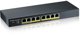 ZyXEL GS1900-8HP Switch 8-Port Gigabit PoE+ Managed, Μαύρο, 90W