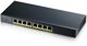 ZyXEL GS1900-8HP Switch 8-Port Gigabit PoE+ Managed, Μαύρο, 90W