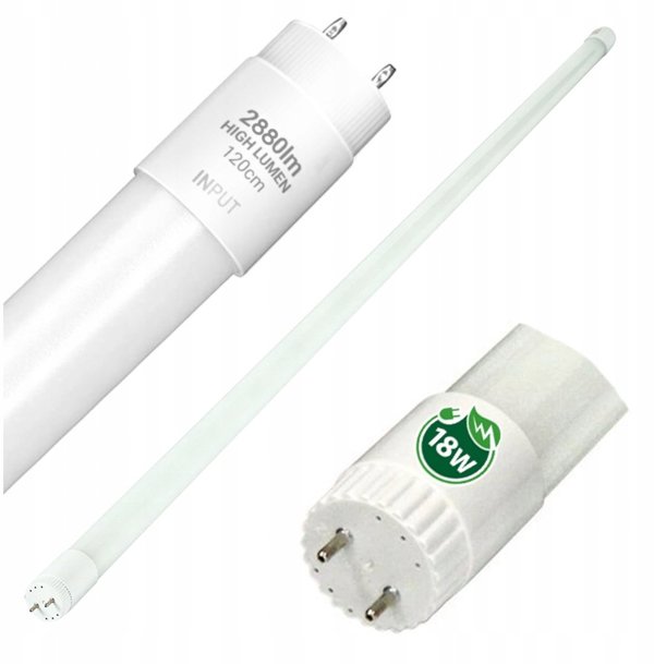Λάμπα Τύπου LED Τύμπανο PREMIUM 120cm 18W 4000K 2880lm HIGH LUMEN