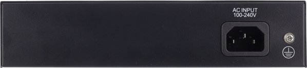 Switch InLine InLine® PoE+ Gigabit Network Switch 5 Port (4x PoE+), 1xSFP, 1Gb/s, desktop, metal, without fan