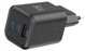 Swissten Travel Charger GaN 2x USB-C / PD USB-A / 18W QC / 65W