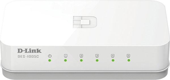 D-Link DES-1005C Unmanaged Switch 5 Θυρών 10/100 Mbps Desktop