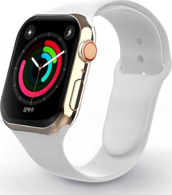 Swissten Λουράκι Σιλικόνης για Apple Watch 42mm / 44mm, Λευκό