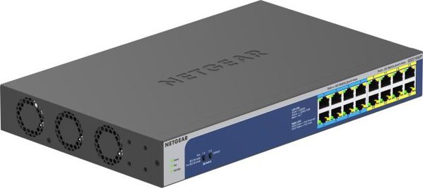 NETGEAR GS516UP Gigabit Unmanaged Switch 16 Port PoE+ 380W