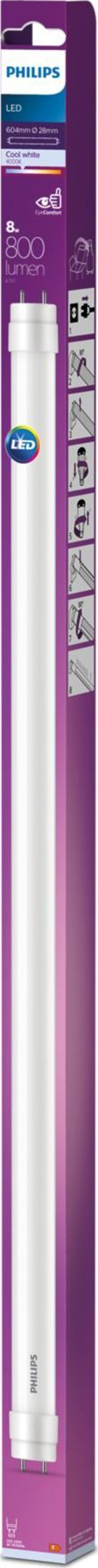 Λαμπτήρας LED Philips T8 600mm 8W G13 CW
