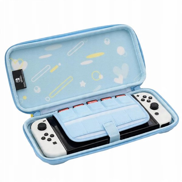 Hori Switch Tough Pouch - City Pop Peach - Θήκη Μεταφοράς για Nintendo Switch