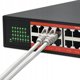 Qoltec Μη-διαχειριζόμενος Switch Gigabit Ethernet PoE | 24x RJ45 | 2x SFP | 1000 Mb/s
