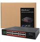 Qoltec Μη-διαχειριζόμενος Switch Gigabit Ethernet PoE | 24x RJ45 | 2x SFP | 1000 Mb/s