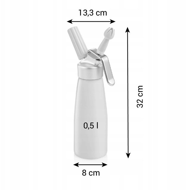 SYFON DO BITEJ SMIETANY DELICIA 0,5 l 630546.00