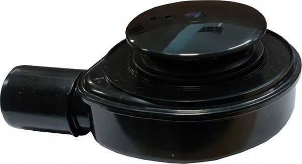 Kerra Σιφόνι Ντουζιέρας Speed 2, Μαύρο, Ø50mm, 42L/min, 50mm Ύψος