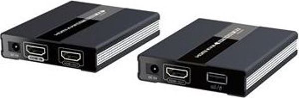 System przekazu sygnalu AV PremiumCord HDMI Czarny khext60-4
