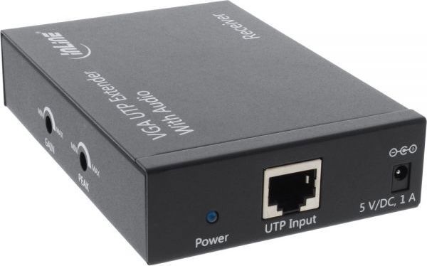 System przekazu sygnalu AV InLine Odbiornik VGA + audio do 300m (65016E)