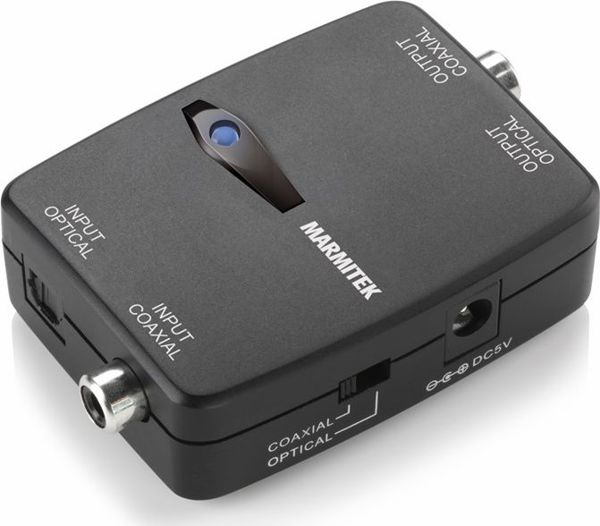 System przekazu sygnalu AV Marmitek Marmitek Connect TC22 konwerter audio Toslink coaxial