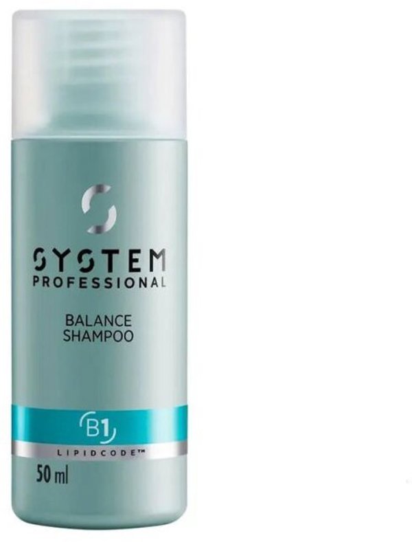System Professional by Wella, B1, Hair Shampoo, Balancing, 50 ml For Women