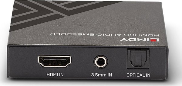 Lindy HDMI 18G Audio Embedder - Σύστημα Μετάδοσης Σήματος AV 4K 60Hz