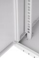 Szafa Lexi-NET LEXI-Net 19" nástěnný rozvaděč Basic 12U 520x450, skleněné dveře, bez zad, rozložený, šedý