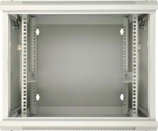 Extralink Ντουλάπι Rack 19" 12U 600x600mm, Επιτοίχιο Δύο Τμημάτων, Γκρι (EX.12912)