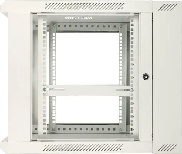Extralink Ντουλάπι Rack 19" 12U 600x600mm, Επιτοίχιο Δύο Τμημάτων, Γκρι (EX.12912)