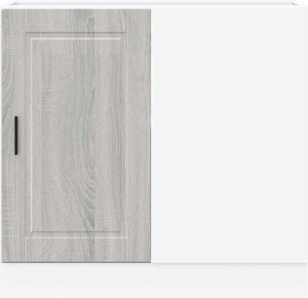 vidaXL Ντουλάπι Κουζίνας Κάτω Porter, 60x46x81.5 εκ., Γκρι Δρυς Sonoma