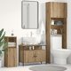Ντουλάπι κάτω από νιπτήρα vidaXL Artisan Oak 80x30x60 εκ. κατασκευασμένο από μηχανικό υλικό