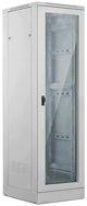 Alantec Rack 24U 600x600, Ερμάριο Server με Γυάλινη Πόρτα, Κλειδαριά & 4 Δοκούς, Γκρι