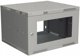 Solarix SENSA LITE 9U 450mm Επιτοίχιο ντουλάπι με γυάλινες πόρτες RAL 7035
