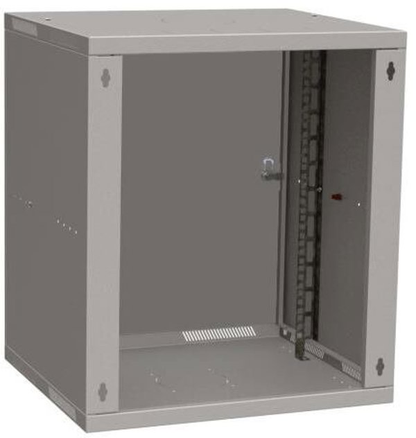 Szafa Solarix Solarix szafa nascienna sklada SENSA LITE 12U 450mm, drzwi blaszane, RAL 7035