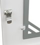 Szafa Lexi-NET LEXI-Net 19" nástěnný rozvaděč Basic 6U 520x350, skleněné dveře, bez zad, rozložený, šedý