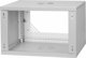Szafa Lexi-NET LEXI-Net 19" nástěnný rozvaděč Basic 6U 520x350, skleněné dveře, bez zad, rozložený, šedý