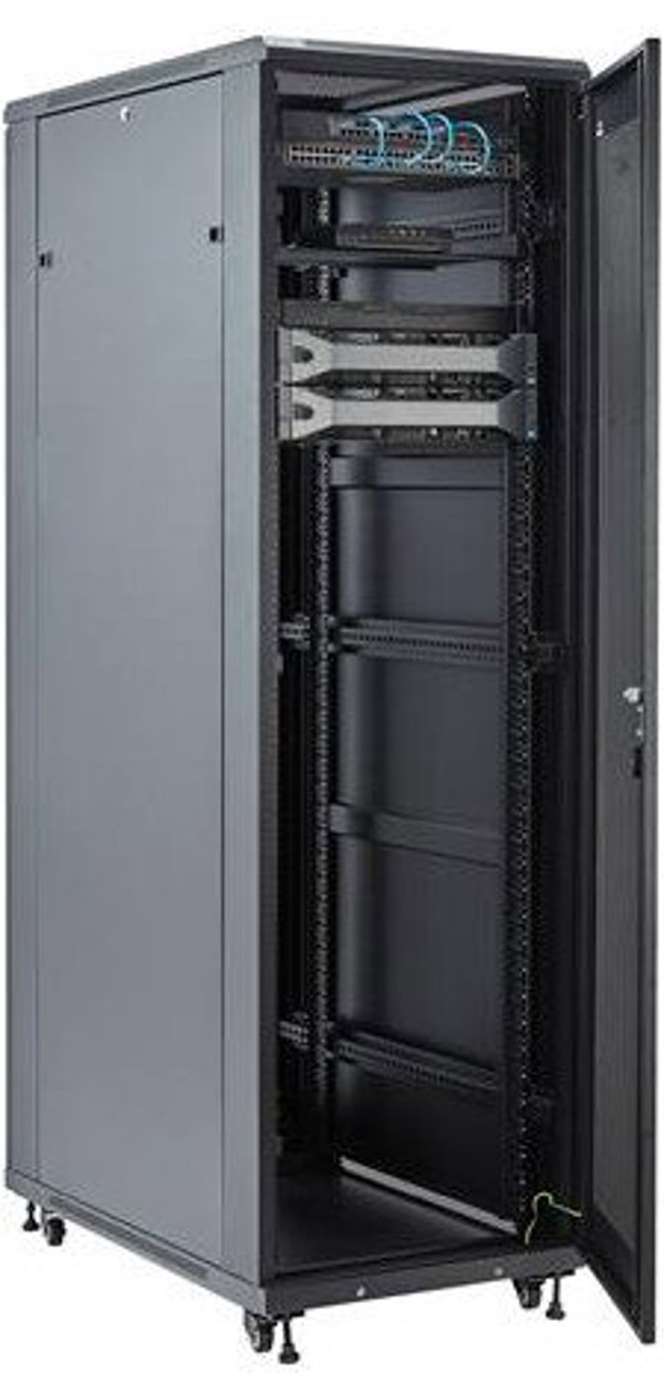 Szafa StarTech StarTech RK4236BKB stojak 42U Stojak wolnostojący Czarny