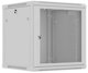Ντουλάπα εγκατάστασης Lanberg RACK 19" 12U 600x600 με διάτρητες πόρτες (FLAT PACK)