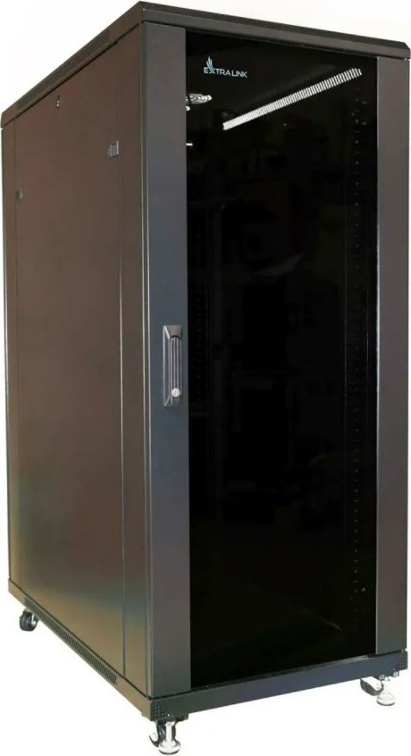 Ερμάριο Rack Extralink 19" 27U, Ελεύθερης Στήριξης, 600x1000mm, Ατσάλινο (EX.11359)