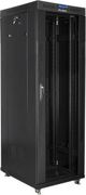 Lanberg Ερμάριο Rack 19" 37U, 600x800mm, Ελεύθερης Στήριξης, Μαύρο (FF01-6837-12BL)